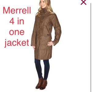 🔥NWT Merrell 4-in-1 women’s insulated jacket